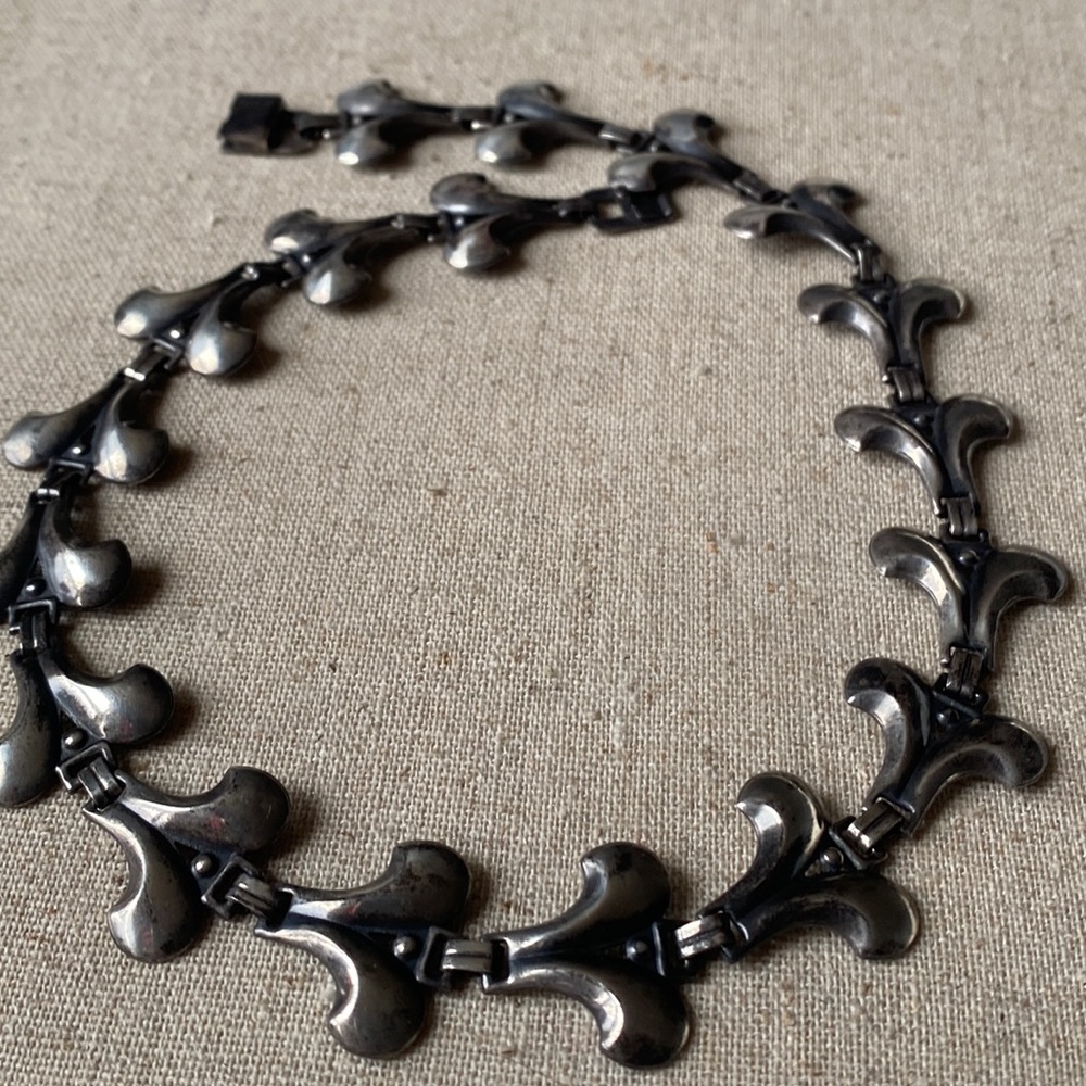 🌴Vintage Deco Choker 925